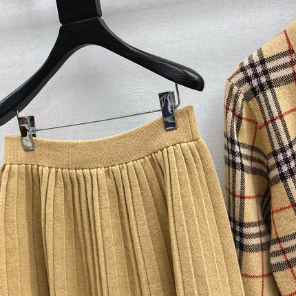 BURBERRY 25S POLO SHIRT AND SKIRT SET 0047