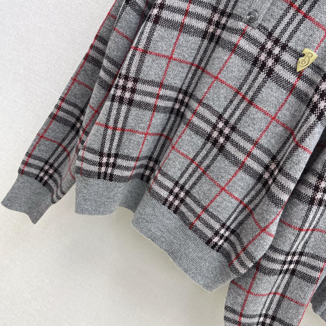 BURBERRY 25S POLO SHIRT AND SKIRT SET 0048