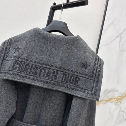 DIOR 25S LONG KNIT COAT 589