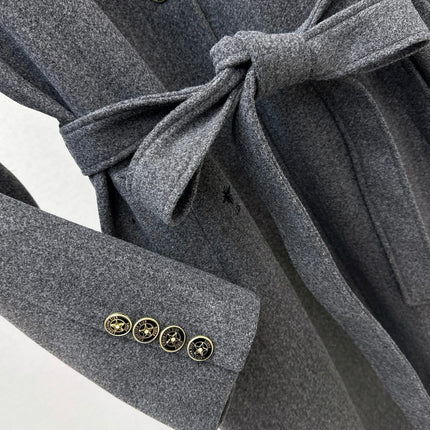 DIOR 25S LONG KNIT COAT 589