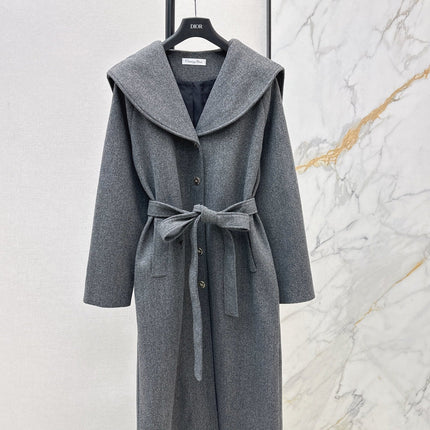 DIOR 25S LONG KNIT COAT 589