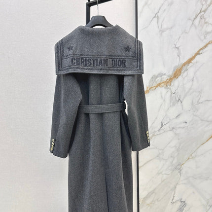 DIOR 25S LONG KNIT COAT 589