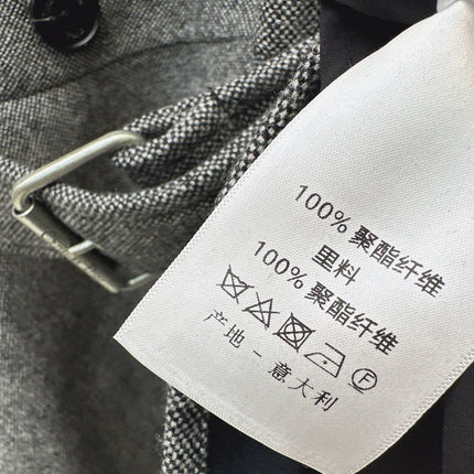 DIOR 25S DOUBLE-BREASTED COLLARED DRESS 590