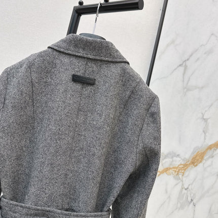 DIOR 25S DOUBLE-BREASTED COLLARED DRESS 590