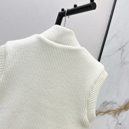 HERMES 25S SLEEVELESS KNIT VEST 235