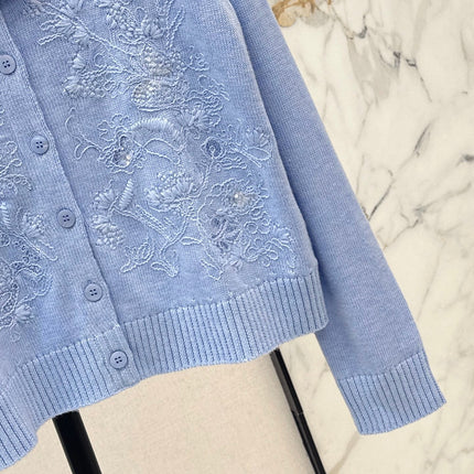 DIOR 25S ROUND-NECK CARDIGAN 540