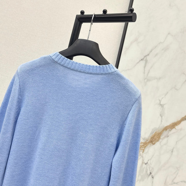 DIOR 25S ROUND-NECK CARDIGAN 540