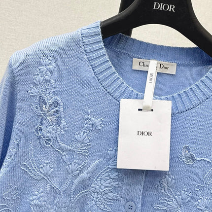 DIOR 25S ROUND-NECK CARDIGAN 540