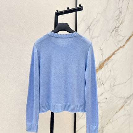 DIOR 25S ROUND-NECK CARDIGAN 540