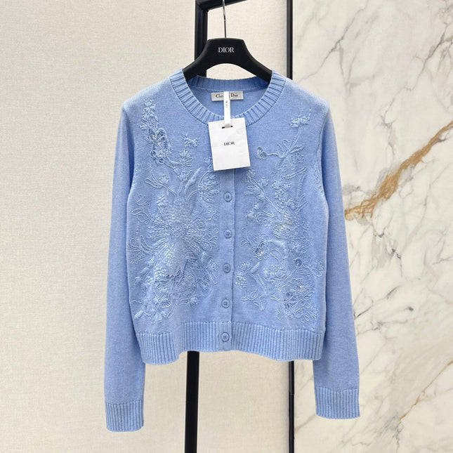 DIOR 25S ROUND-NECK CARDIGAN 540
