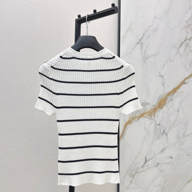 DIOR 25S SHORT-SLEEVE SWEATER 541