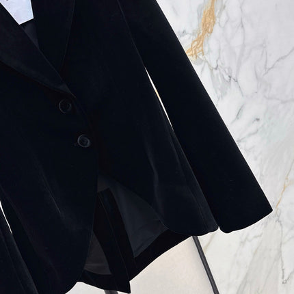DIOR 25S VELVET BLAZER 523