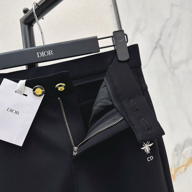 DIOR 25S EMBROIDERED BEE PANTS 532