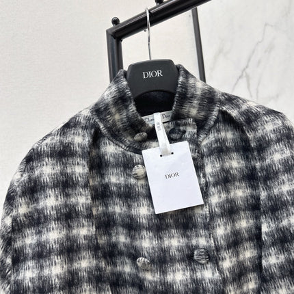 DIOR 25S PLAID COAT 543