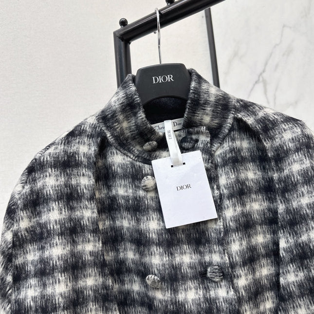 DIOR 25S PLAID COAT 543