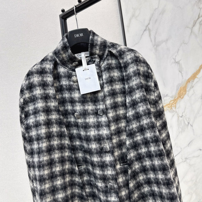DIOR 25S PLAID COAT 543
