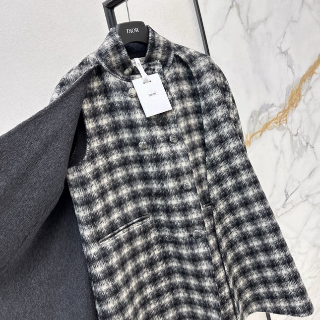 DIOR 25S PLAID COAT 543