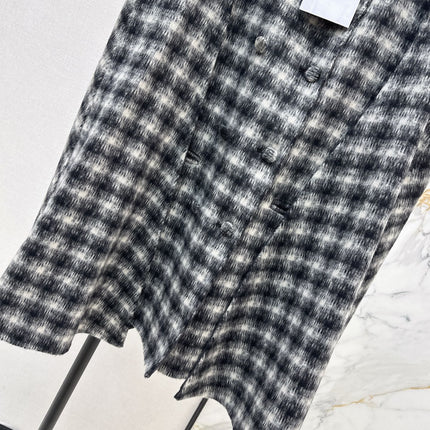 DIOR 25S PLAID COAT 543
