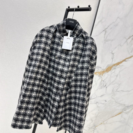 DIOR 25S PLAID COAT 543