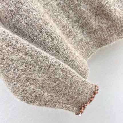 DIOR 25S CREW NECK SWEATER WITH BEADING 482