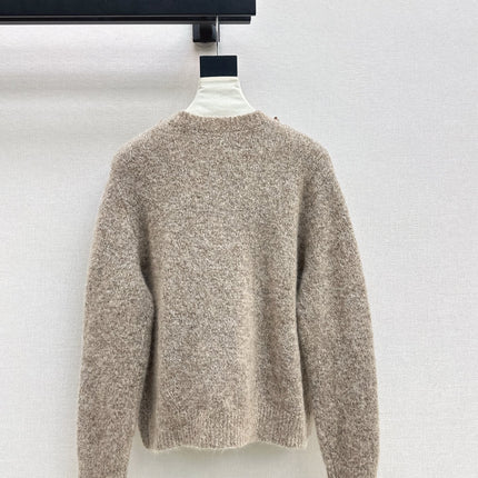 DIOR 25S CREW NECK SWEATER WITH BEADING 482