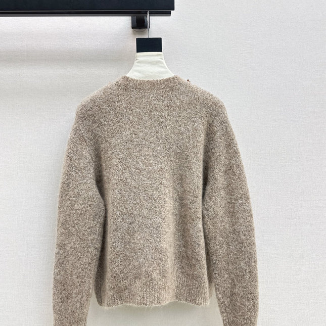 DIOR 25S CREW NECK SWEATER WITH BEADING 482