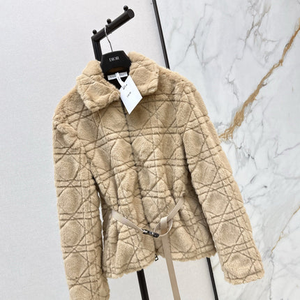 DIOR 25S MINK FUR CASHMERE CARDIGAN 469