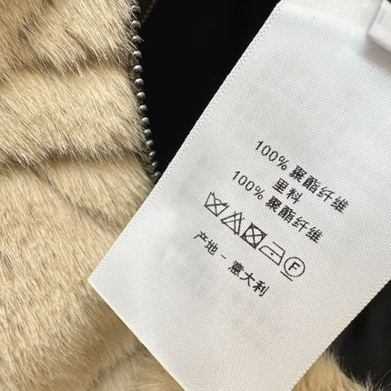 DIOR 25S MINK FUR CASHMERE CARDIGAN 469