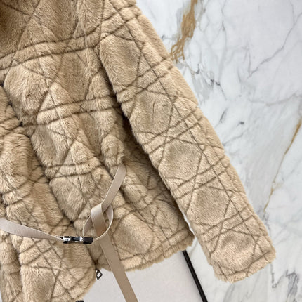 DIOR 25S MINK FUR CASHMERE CARDIGAN 469