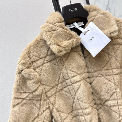 DIOR 25S MINK FUR CASHMERE CARDIGAN 469
