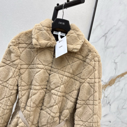 DIOR 25S MINK FUR CASHMERE CARDIGAN 469