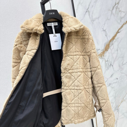 DIOR 25S MINK FUR CASHMERE CARDIGAN 469