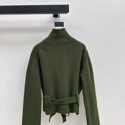 MAX MARA 25S STAND COLLAR CARDIGAN COAT 037