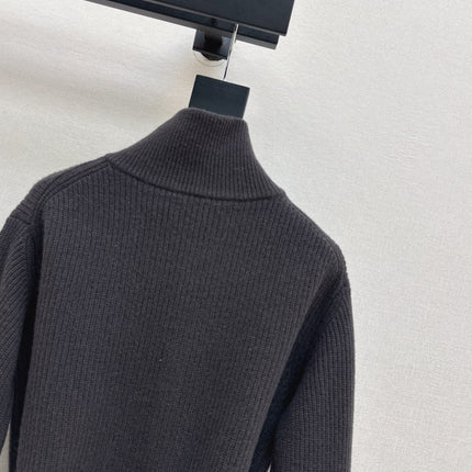 MAX MARA 25S STAND COLLAR CARDIGAN COAT 036