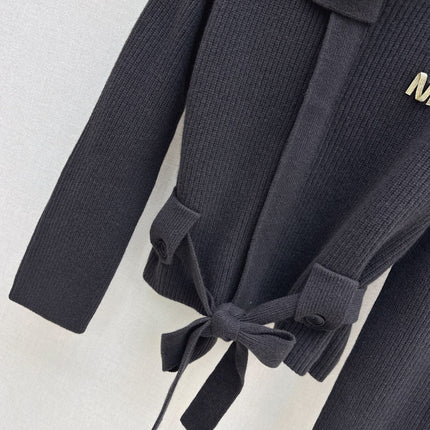 MAX MARA 25S STAND COLLAR CARDIGAN COAT 036