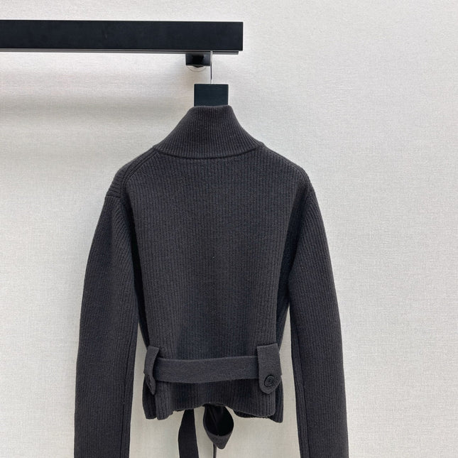 MAX MARA 25S STAND COLLAR CARDIGAN COAT 036