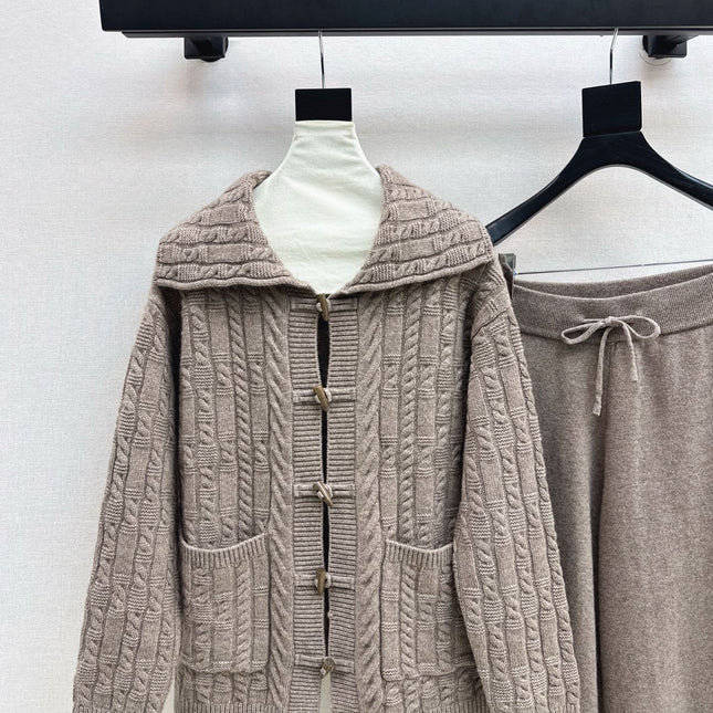 MAX MARA 25S OVERSIZED KNIT SET 033