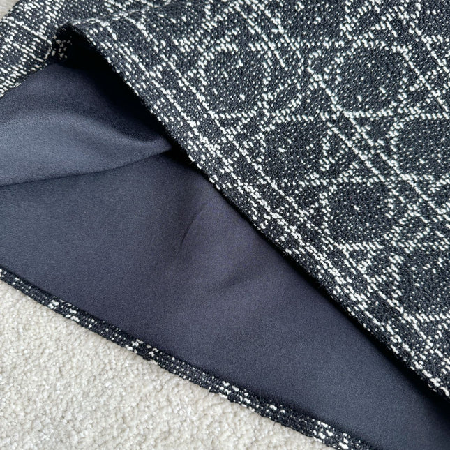 DIOR 25S PLEATED PLAID SKIRT STYLE 009