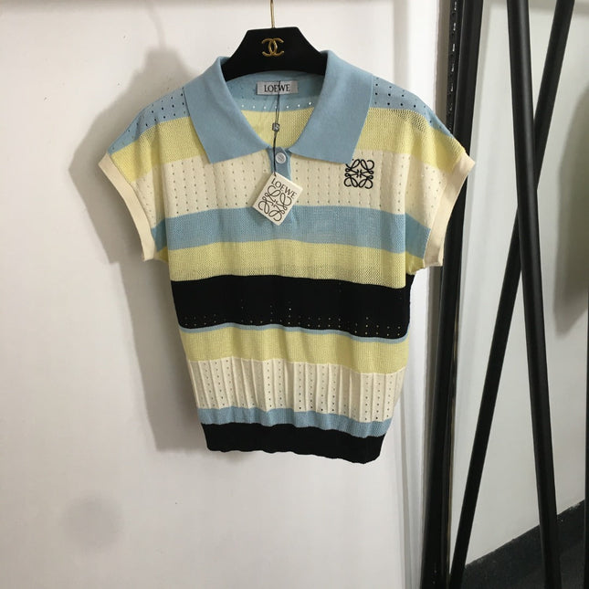 LOEWE KNIT POLO SHIRT STYLE 153
