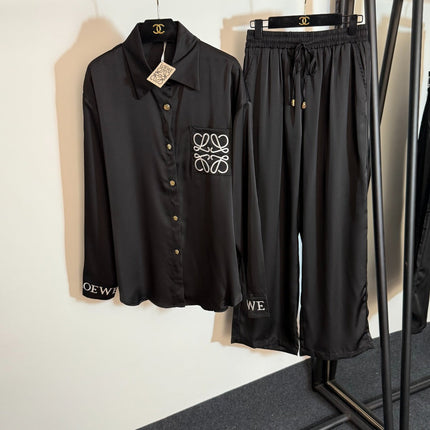 LOEWE SHIRT AND TROUSERS SET STYLE 137