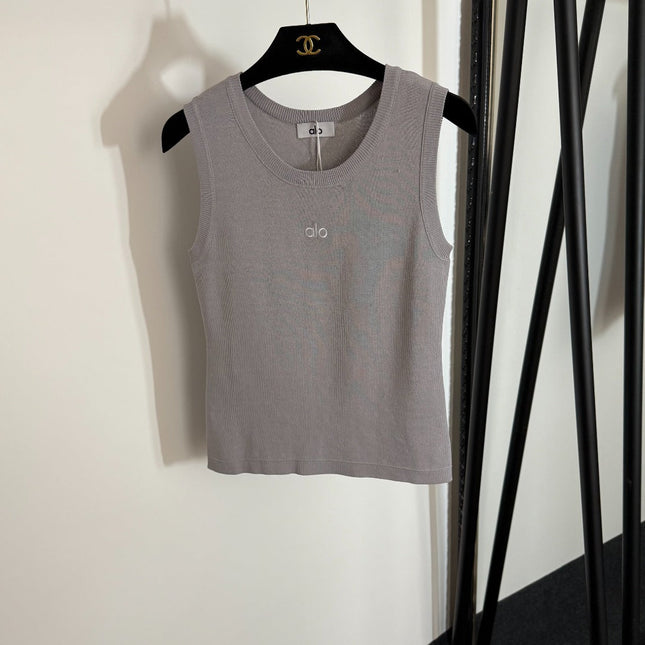 ALO KNIT SLEEVELESS TOP STYLE 164