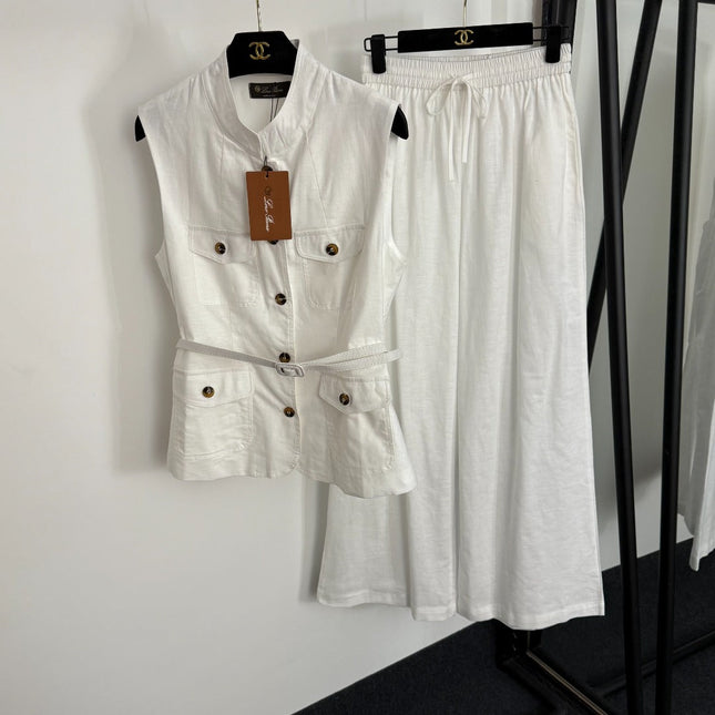 LP RELAXED-FIT TOP AND PANTS SET STYLE 185