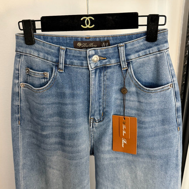 LP HIGH-WAISTED DENIM PANTS STYLE 15