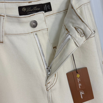 LP HIGH-WAISTED DENIM PANTS STYLE 12