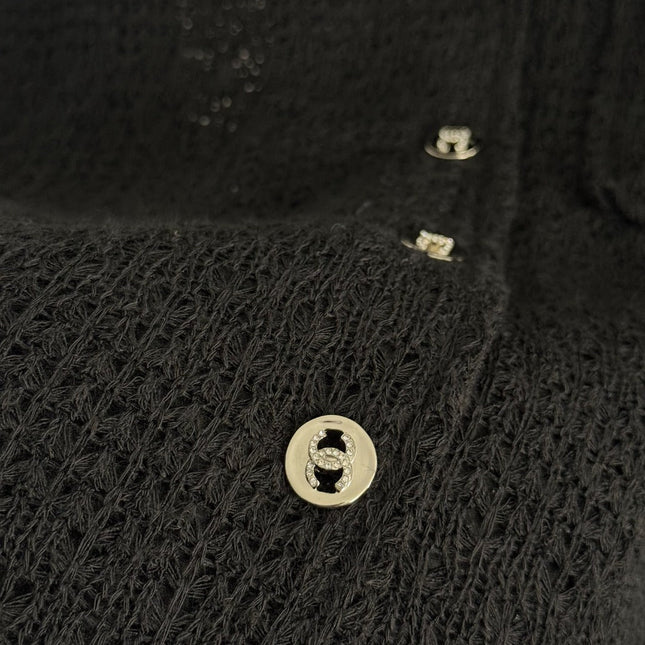 CHANEL 25S LONG-SLEEVE KNIT CARDIGAN STYLE 129