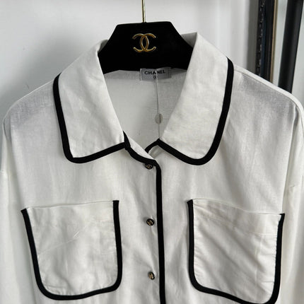 CHANEL 25S LONG-SLEEVE SHIRT STYLE 126