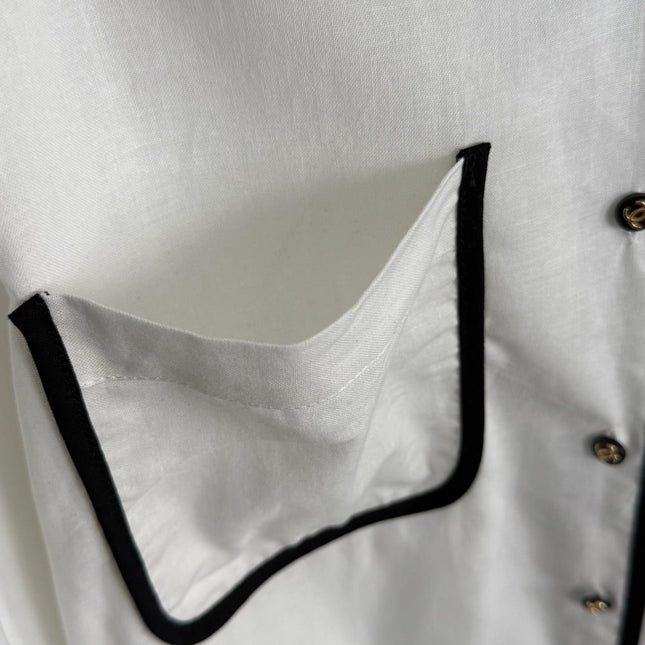 CHANEL 25S LONG-SLEEVE SHIRT STYLE 126