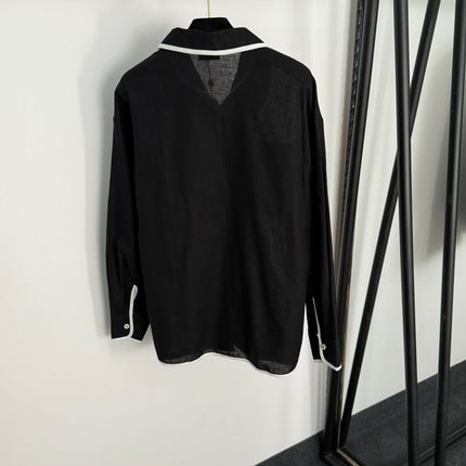 CHANEL 25S LONG-SLEEVE SHIRT STYLE 127
