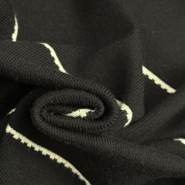 CHANEL 25S STRIPED KNIT SWEATER DRESS 335