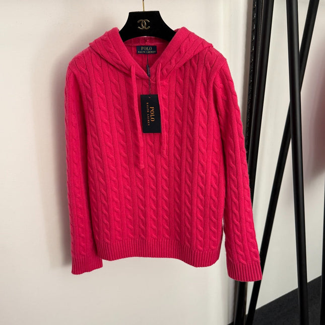 RALPH LAUREN HOODED PULLOVER SWEATER STYLE 191